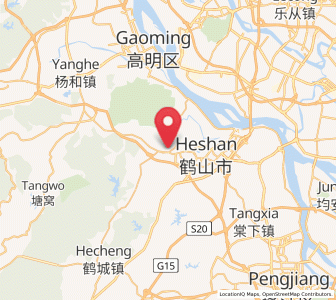 Map of Longkou, Guangdong