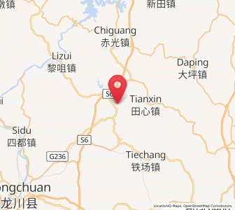 Map of Longmu, Guangdong