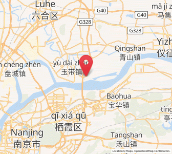 Map of Longpao, Jiangsu
