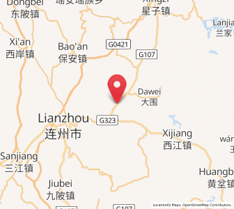 Map of Longping, Guangdong