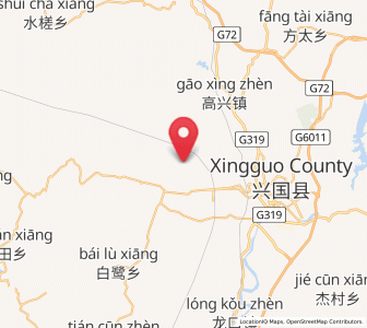 Map of Longping, Jiangxi