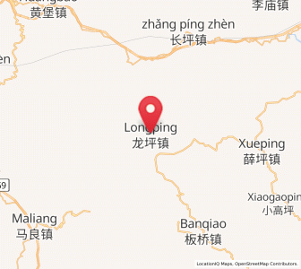 Map of Longping, Hubei