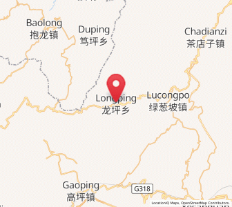 Map of Longping, Hubei