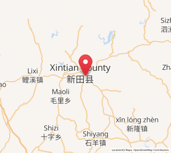 Map of Longquan, Hunan