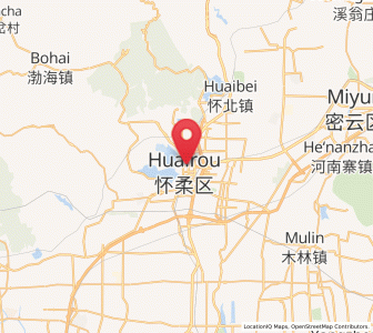Map of Longshan, Beijing