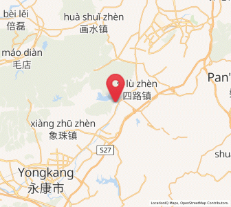 Map of Longshan, Zhejiang