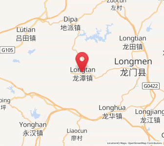 Map of Longtan, Guangdong