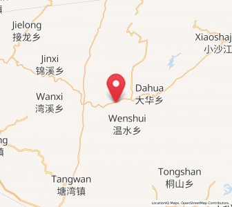 Map of Longtan, Hunan