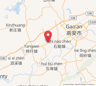 Map of Longtan, Jiangxi