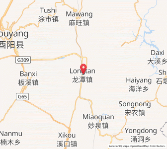 Map of Longtan, Chongqing