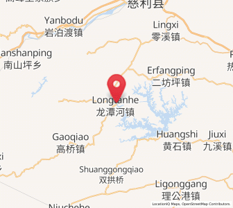 Map of Longtanhe, Hunan