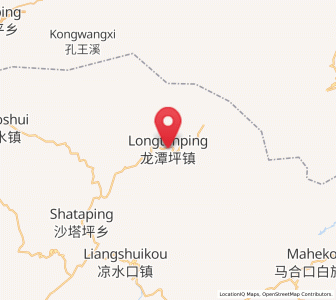 Map of Longtanping, Hunan