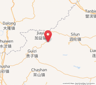 Map of Longwan, Guangdong