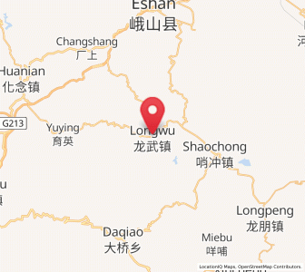 Map of Longwu, Yunnan