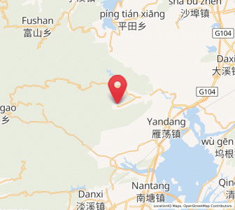 Map of Longxi, Zhejiang