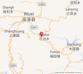 Map of Longxi, Chongqing
