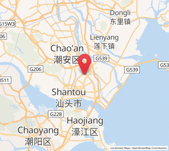 Map of Longxiang, Guangdong
