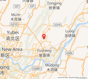 Map of Longxing, Chongqing