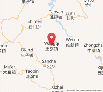 Map of Longyuan, Gansu