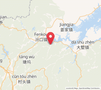 Map of Longyuan, Zhejiang