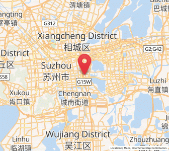 Map of Loufeng, Jiangsu