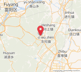 Map of Louta, Zhejiang