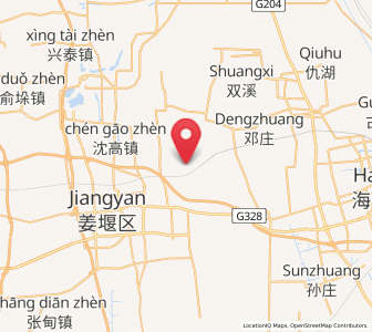 Map of Louzhuang, Jiangsu