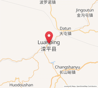 Map of Luanping, Hebei