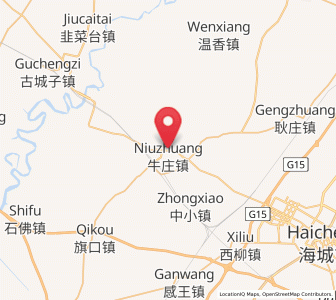 Map of Lubei, Liaoning