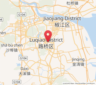 Map of Lubei, Zhejiang