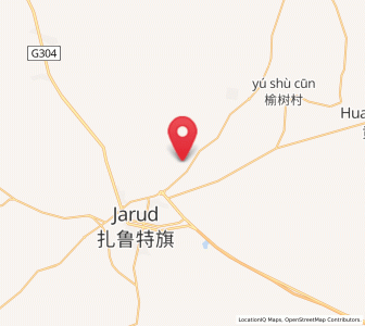 Map of Lubei, Inner Mongolia