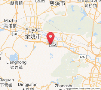 Map of Lubu, Zhejiang
