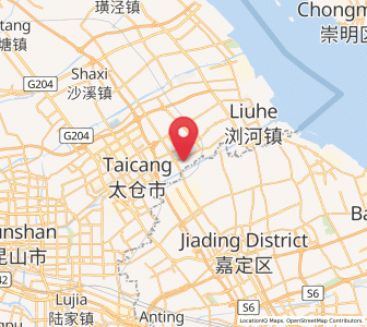Map of Ludu, Jiangsu