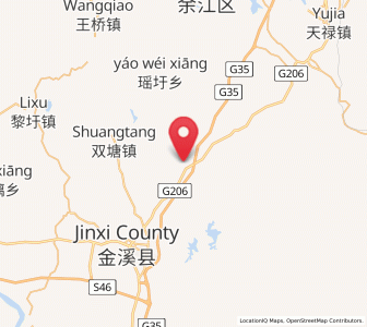 Map of Lufang, Jiangxi