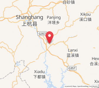 Map of Lufeng, Fujian