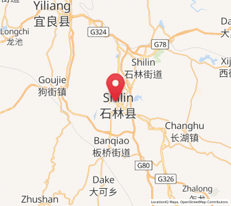 Map of Lufu, Yunnan