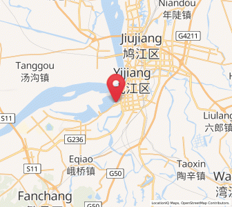 Map of Lugang, Anhui