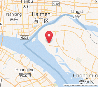 Map of Lühua, Shanghai