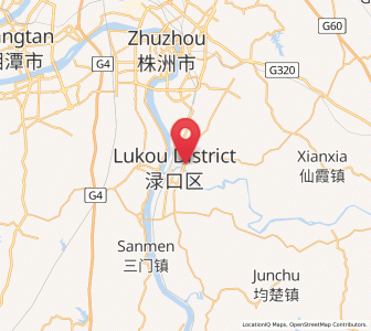 Map of Lukou, Hunan