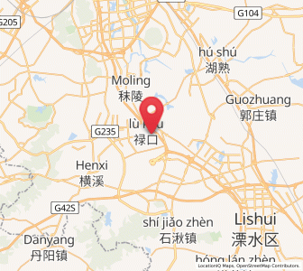 Map of Lukou, Jiangsu