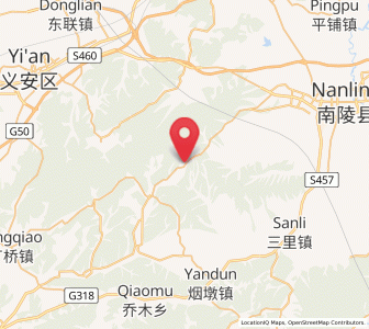 Map of Lüling, Anhui