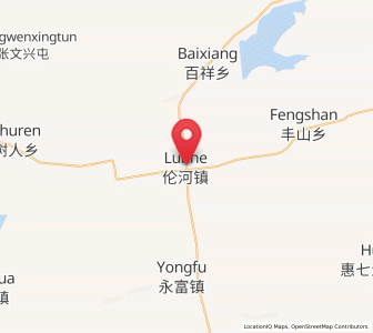 Map of Lunhe, Heilongjiang