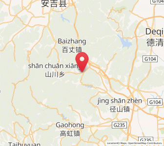 Map of Luniao, Zhejiang