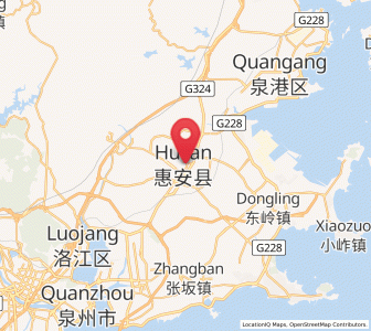 Map of Luocheng, Fujian