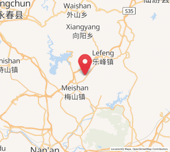 Map of Luodong, Fujian