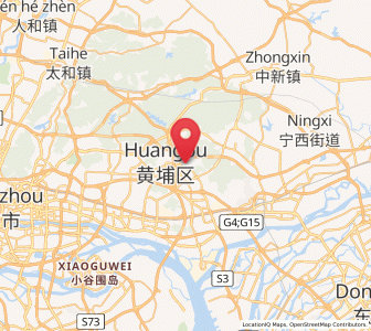 Map of Luogang, Guangdong