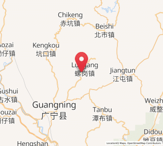Map of Luogang, Guangdong