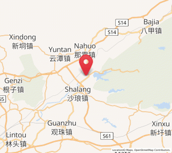 Map of Luokeng, Guangdong