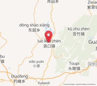Map of Luokou, Jiangxi