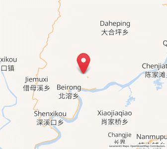 Map of Luoping, Hunan